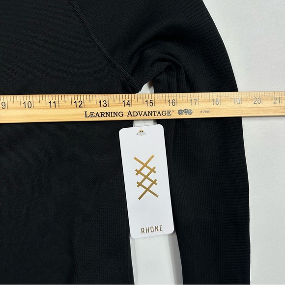 RHONE Breakaway Seamless Half Zip with Gold Zip Size Small - Picture 9 of 10